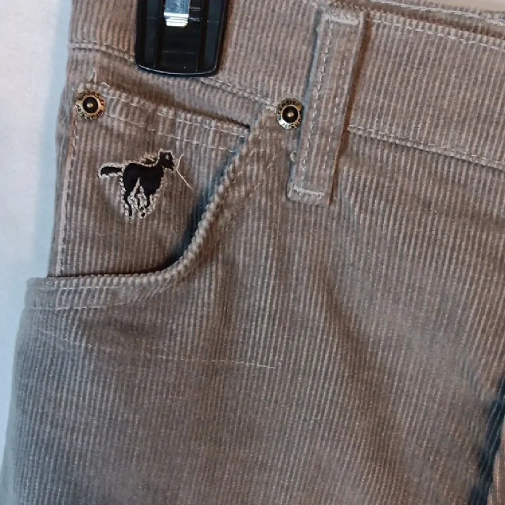 Wrangler Corduroy Jeans in Gray